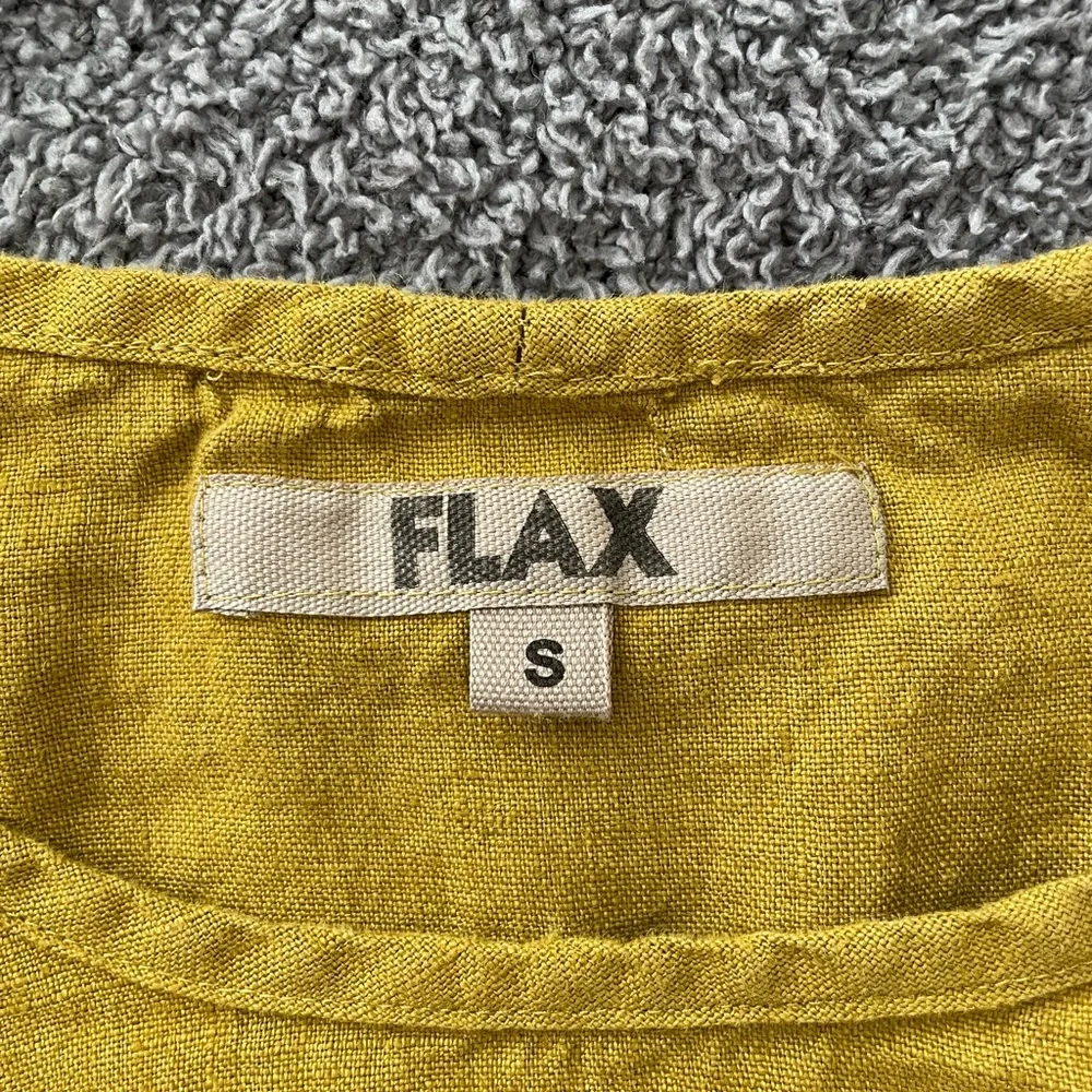 Flax linen top — size S - Picture 3 of 5
